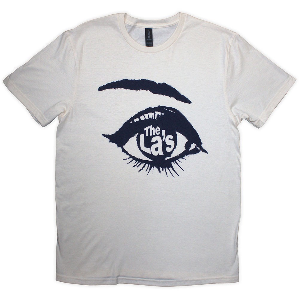 The LA's - Blue Big Eye Heren Tshirt - Creme